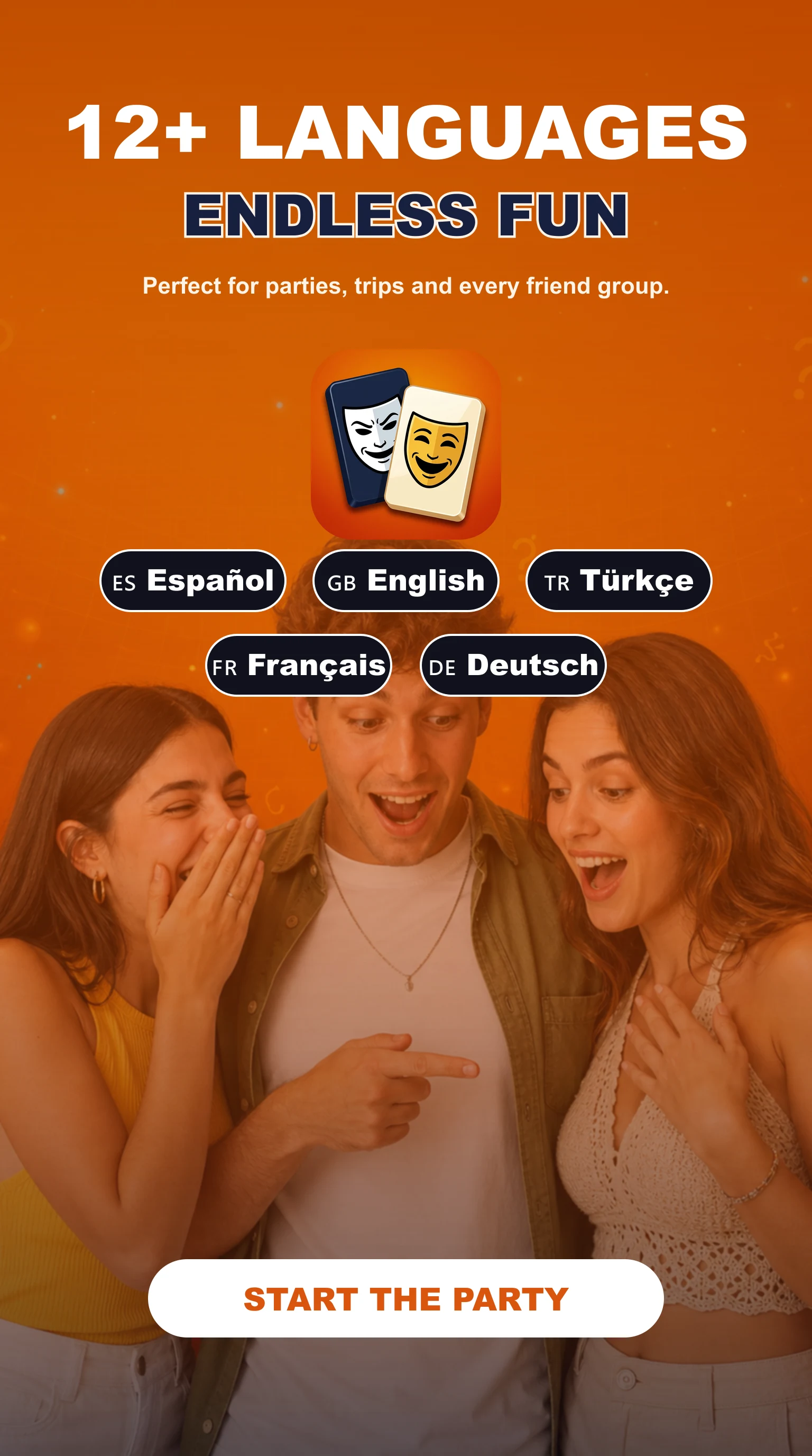 Imposter Who? Party Word Game screenshot